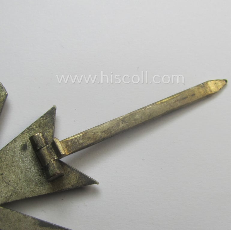 'KvK 1. Kl. mit Schwn.' (being a maker- ie. '43'- ie. by: 'Julius Bauer & Söhne'-) marked specimen that comes as moderately used as issued and/or found
