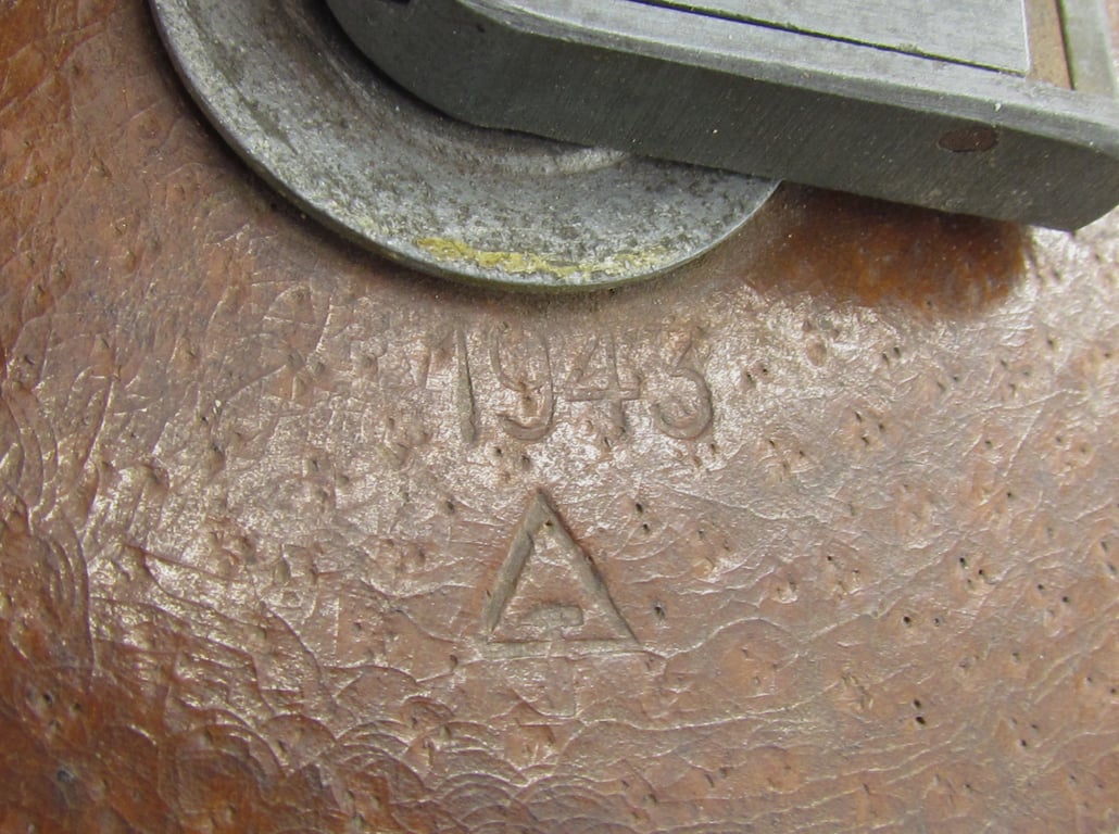 Wehrmacht 20m Measuring Tape – Dated 1943 – WaA Marked