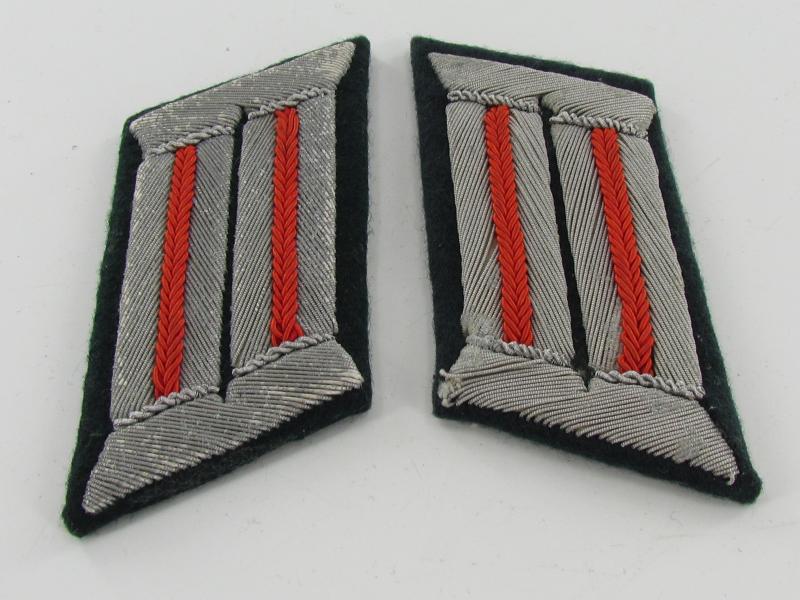 Wehrmacht ( Heer ) Artillery Officers Collar Tabs