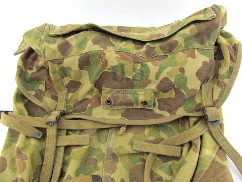 WWII USMC Camo Jungle Backpack 1943