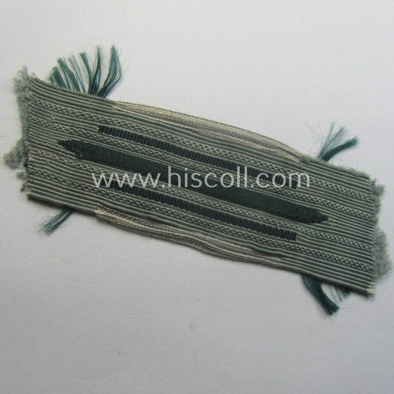 Neat - and fully matching! - pair of WH (Heeres) early- (ie. mid-war-) period collar-tabs or: 'Einheitskragenspiegel' (being of the desirable 'generic-type' to be used by all 'Heeres' branches of the 'Deutsche Wehrmacht')