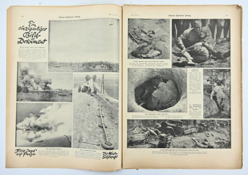 German Berliner Illustrierte Zeitung Newspaper 1941