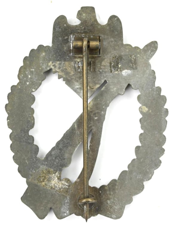 German Infantry Assault Badge in SIlver 'W.Hobacher'