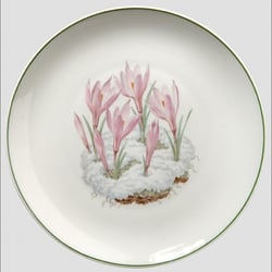 Allach Produced  Oswald Pohl Weinacht Plate