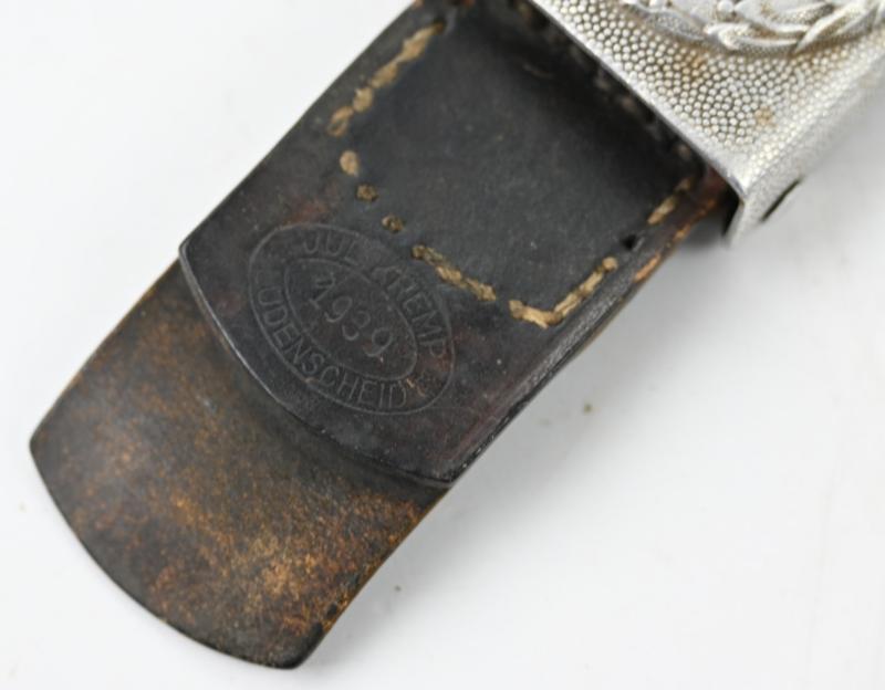 German LW Beltbuckle with Tab 'J. Kremp 1939'