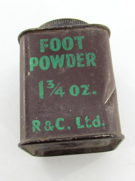 British WWII Foot Powder