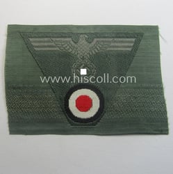 WH (Heeres) so-called: 'M43-pattern') cap-eagle/cocarde (ie. cap-trapezoid) as...