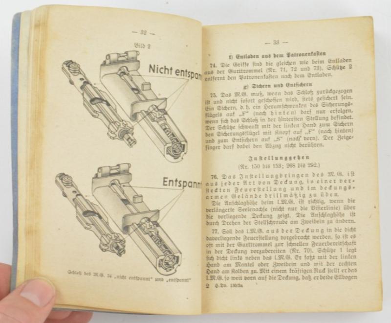 German WH Book 'Infantry Regulations' Part 2a