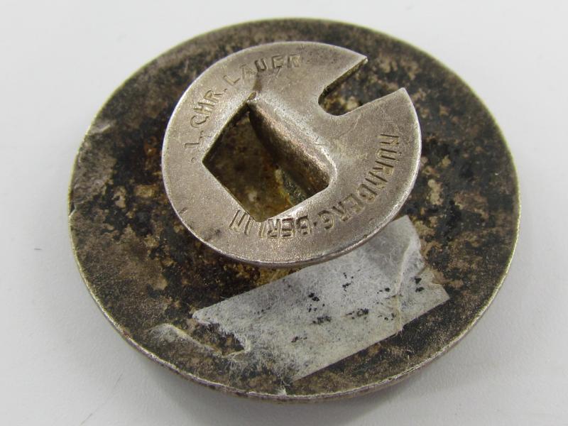 Enamelled reverse button HRTFV 1914