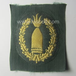 WH (Heeres) 'Richtabzeichen für Artillerie-Richtkannoniere' (or: artillery gun-layers...