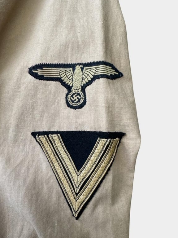 Waffen-SS tropical ‘Sahariana’ Shirt with Insignia