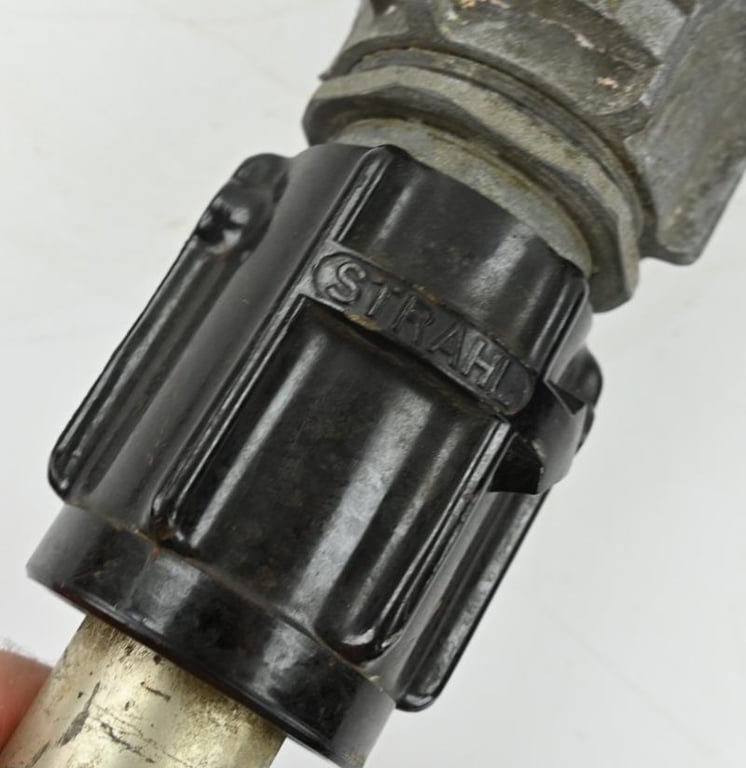 German Third Reich Fire Department Water Nozzle