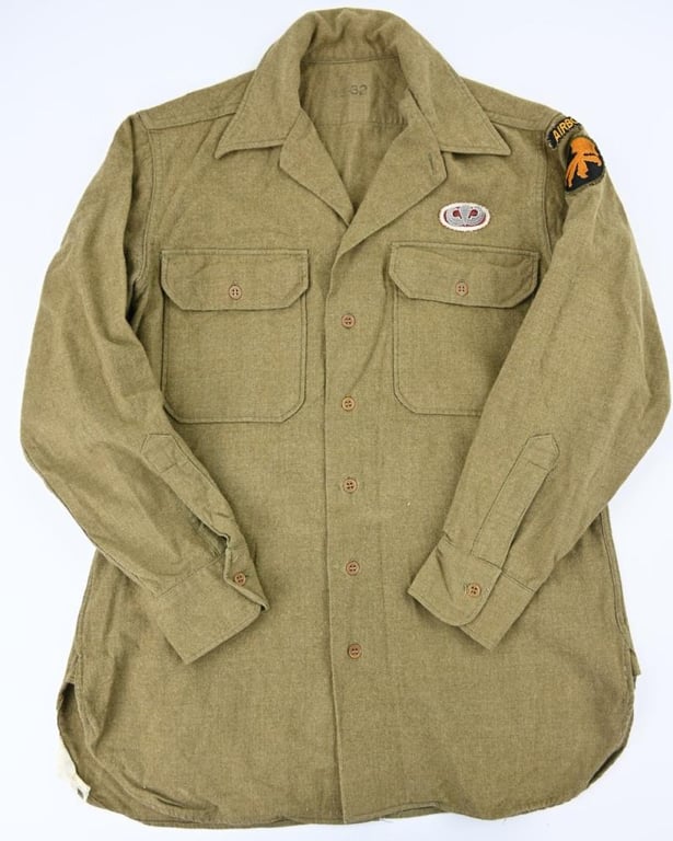 US WW2 17th Airborne Division Wool Shirt