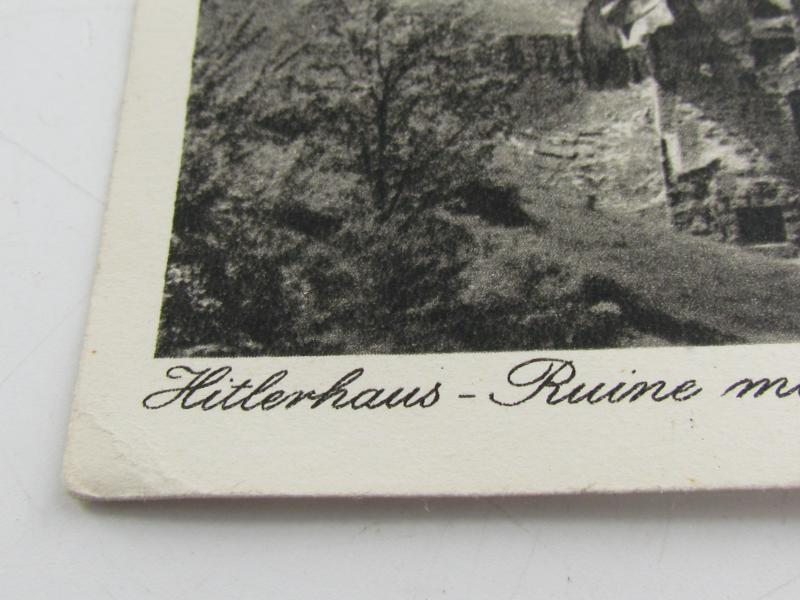 Postcard : Obersalzberg Hitler House after 1945