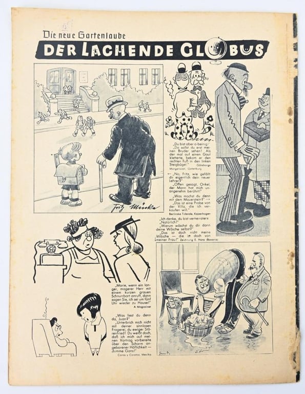 German Third Reich Magazine 'Die Woche' 1939