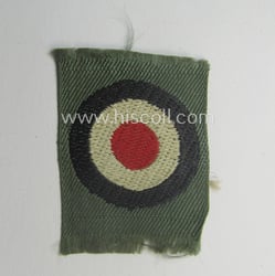 WH (Heeres) 'standard-issue'-pattern side-cap-cocarde (ie. 'Kokarde für Schiffchen-Mütze')...