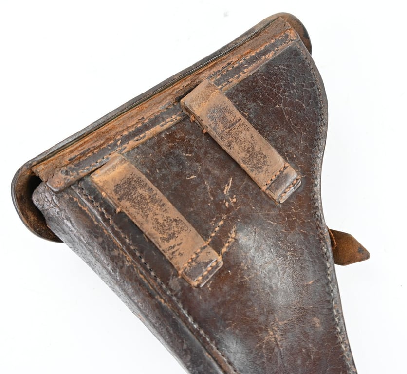German WH Brown Hardshell P08 Holster