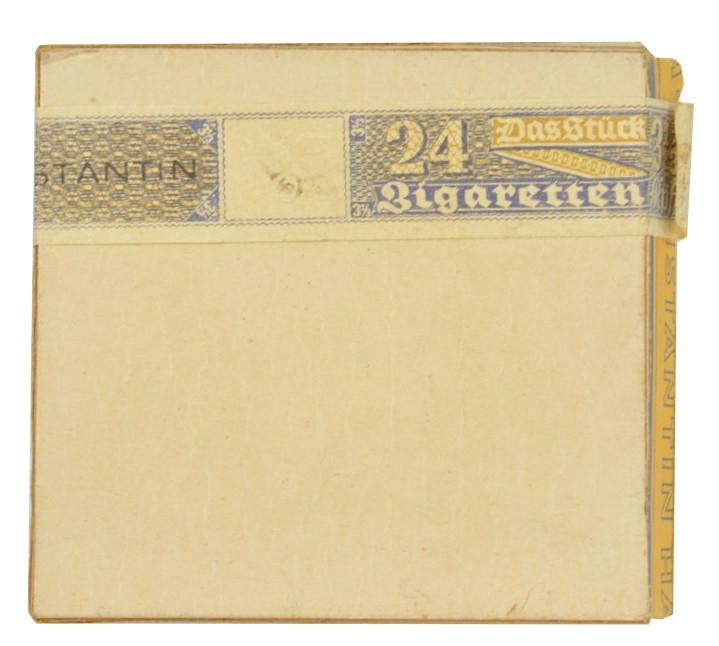 German Third Reich Cigaret Package
