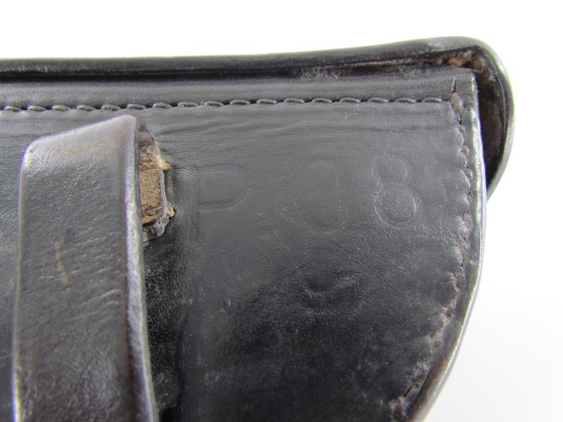 Luger P08 Hardshell Holster Marked gxy1942