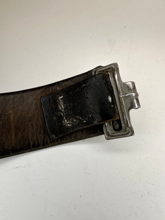 WW2 German leather belt "102"cm