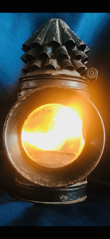 ORIGINAL P. Cs 1860s VICTORIAN HAND-HELD LANTERN BY RARE MAKER HIATT & Co. ADDITIONAL PHOTOS