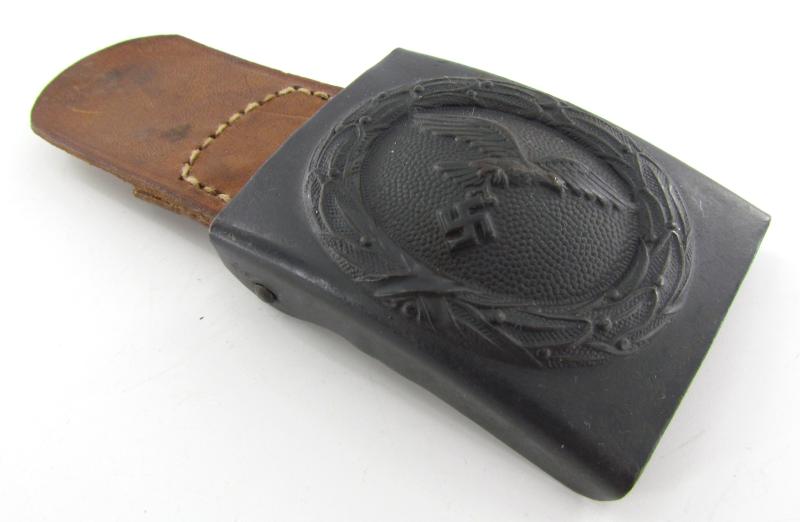Luftwaffe belt buckle by "Hermann Aurich" 1940