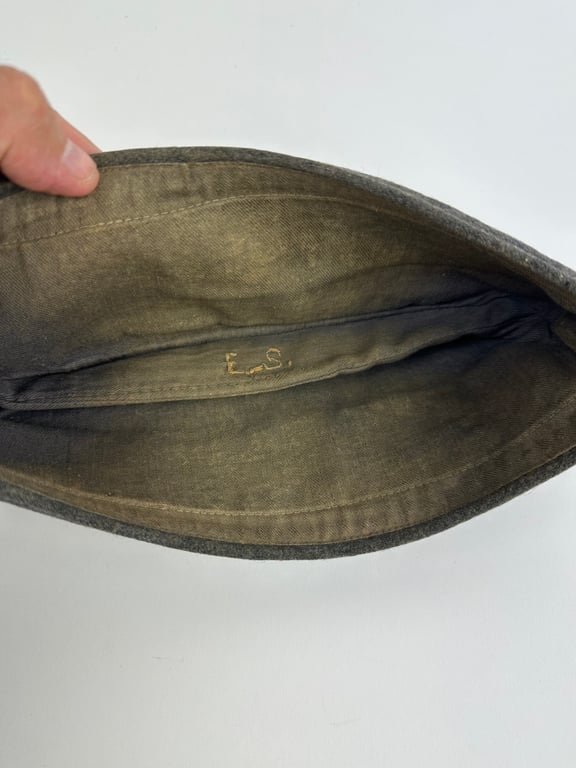 WW2 Luftwaffe Cap "named E.S."