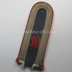 Single, WH (Luftwaffe) 'cyphered', NCO-type shoulderstrap: 'Uffz. des...
