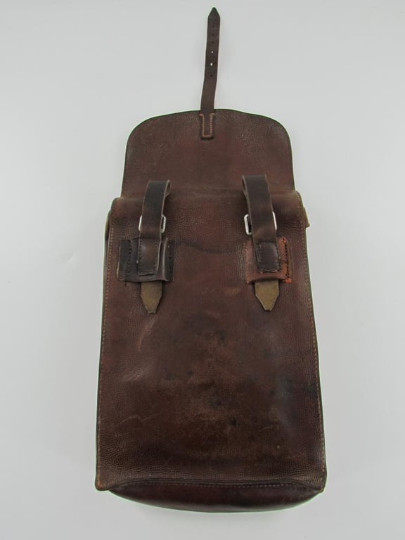 German WW2 Brown Leather Map Case