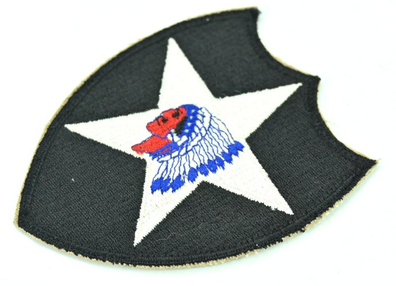 US WW2 2nd Infantry Division 'Indian Head' SSI Patch