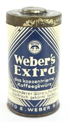 German Third Reich Era Coffee Spices Tin Can