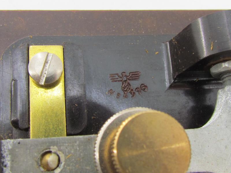 Wehrmacht Morse Code Telegraph Key in Original Box