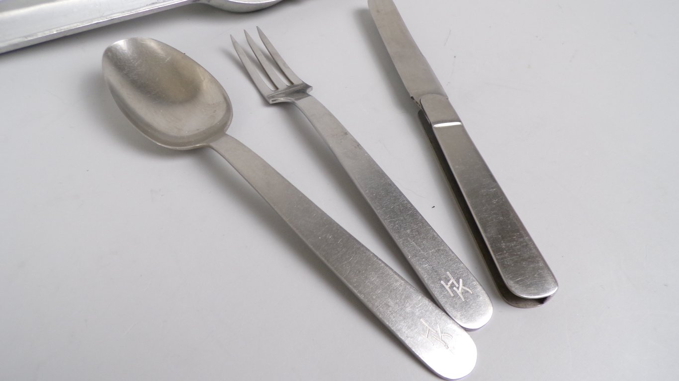 Field spoon/knife/fork cuttlery set