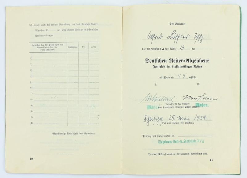 German WH NCO Paradedress Infantrie Regiment 17 'Braunschweig'