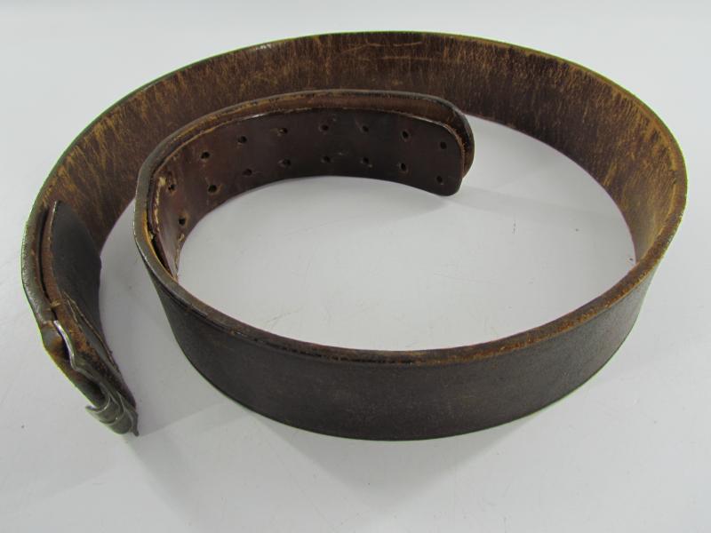 German Leather Equipment belt