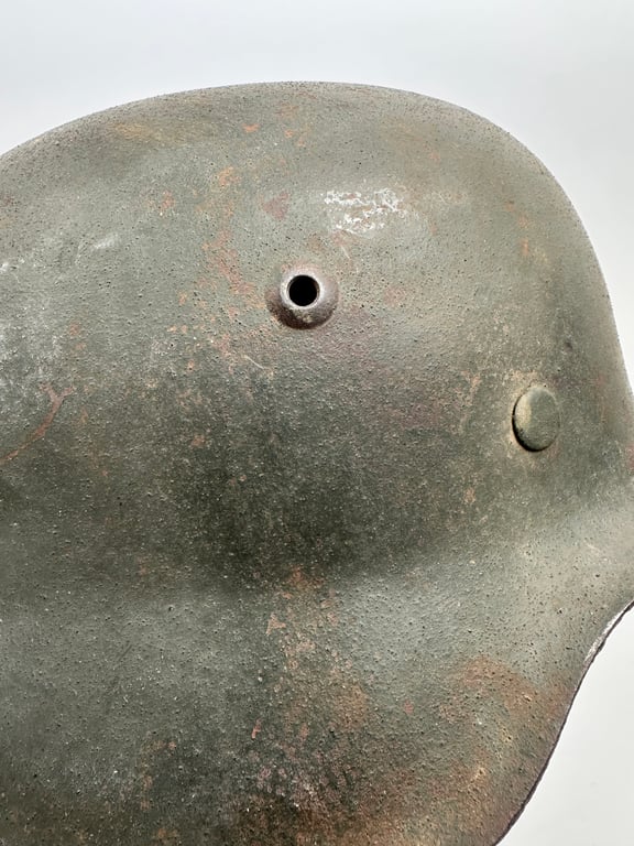 M42 German Helmet "Rough camo paint"