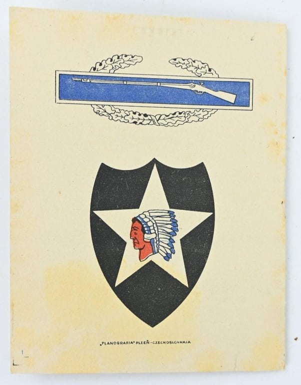US WW2 38th Regimental Booklet 'Indian Head Division'