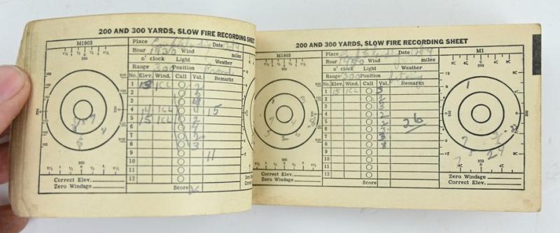 US WW2 Combination Score Book