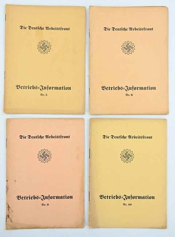 German DAF Organisation booklet Set