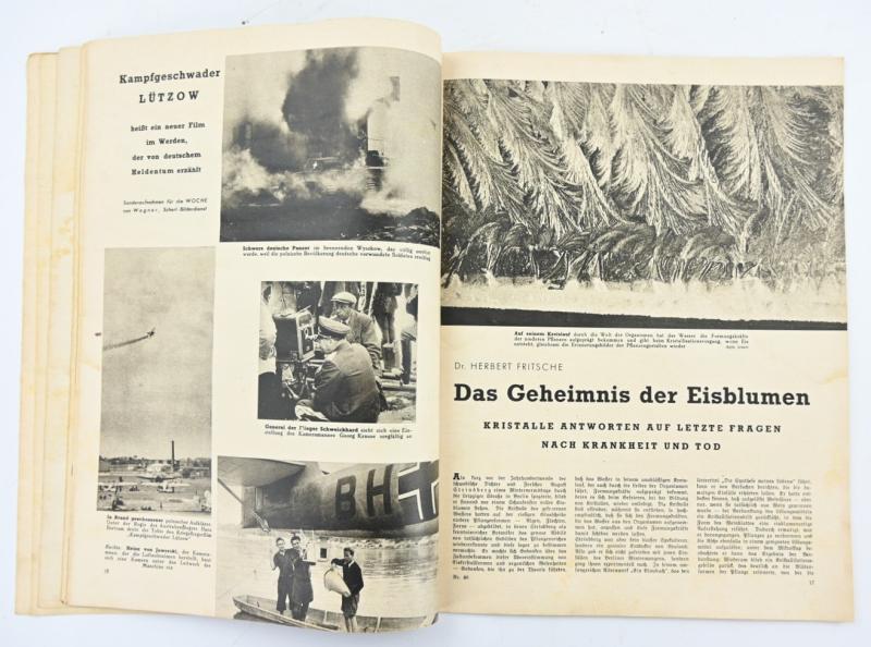 German Third Reich Magazine 'Die Woche' 1940