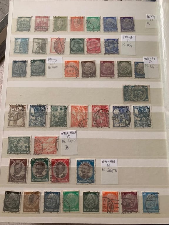 Stamp Album Number Three With Content Part One