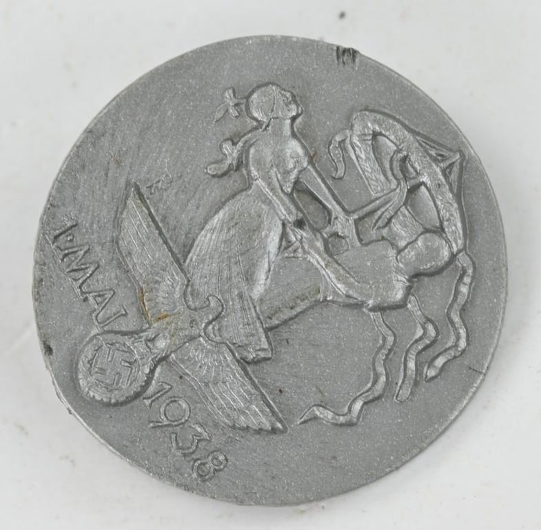 German Third Reich 1 May Badge 1938