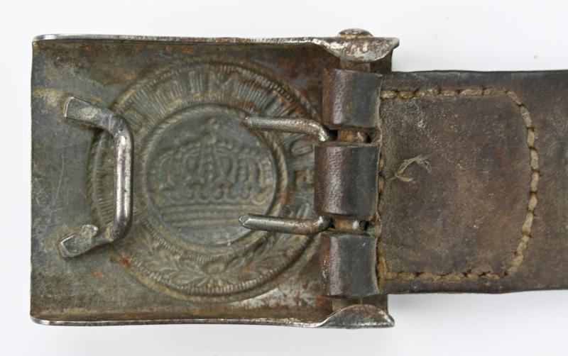 German WW1 Beltbuckle with Tab 1916