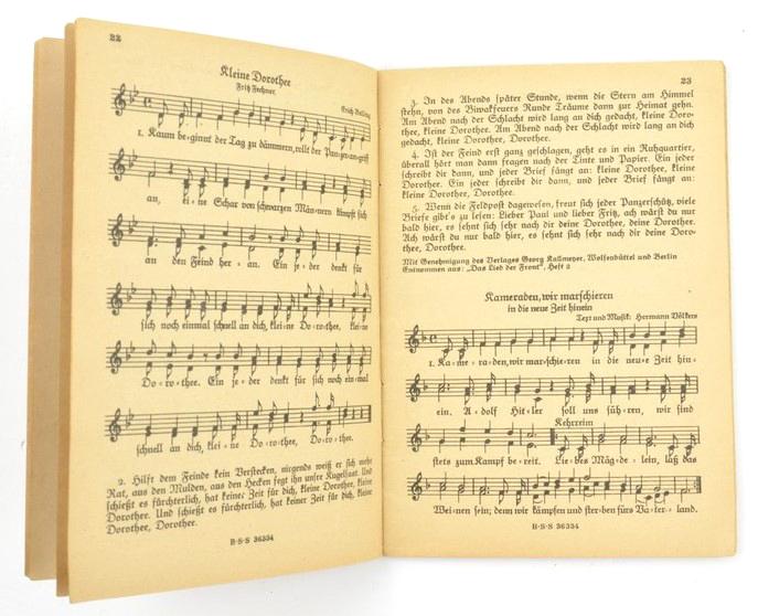 German WH Marching Songs Pocket Book Set