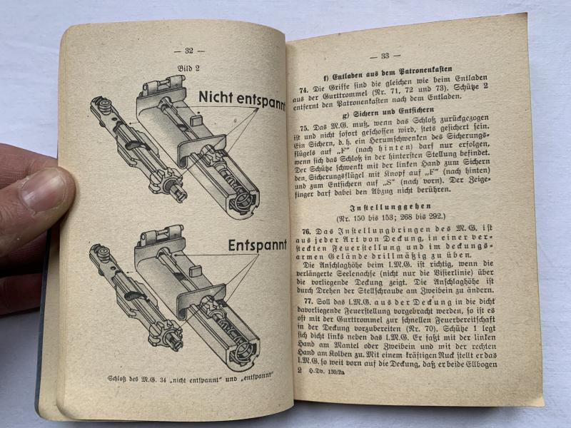 WH (Heer) Pocket size Training Instruction Booklet