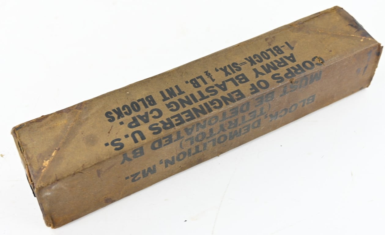 US WW2 TNT Block papercover