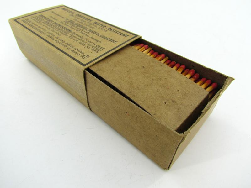 US WWII era Water Resistance Matches