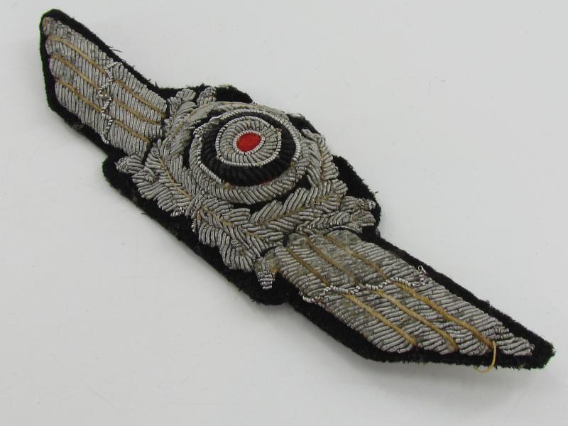 Luftwaffe Embroided Cap-Wreath ( cocarde )