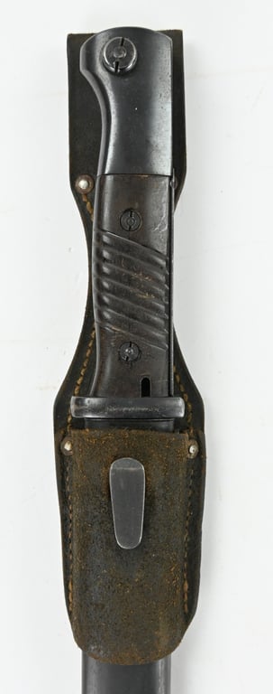 German WH K98 Mauser Bayonet with Frog E. & F. Hörster & Co., Solingen.