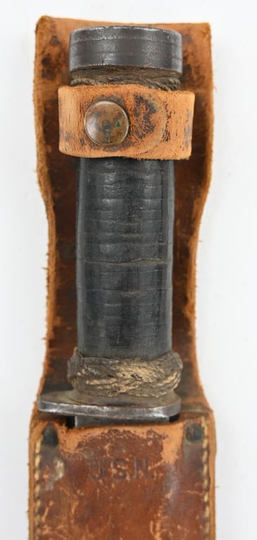 USN WW2 U.S. WWII Cattaraugus 225Q Fighting Knife